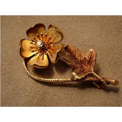 Charming Victorian Gold and Diamond Apple #1845762