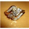 Image 1 : 14K YG Diamond Engagement Ring Setting #1845778