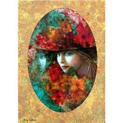 Rina Sutzkever,  Mystery, Signed SS on Wood #1845792