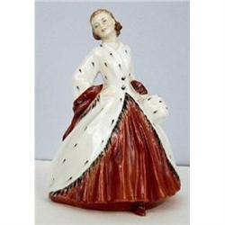 ROYAL DOULTON FIGURINE - THE ERMINE COAT #1845878