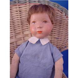 1950's Vintage Kathe Kruse Blonde Boy, Orig #1845885