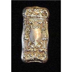 Antique American Sterling Match Safe #1845922