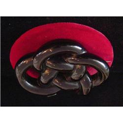 Antique Jet Brooch #1845935