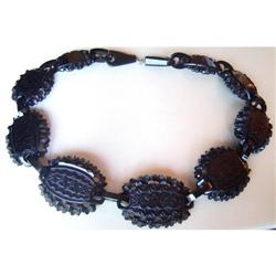 Antique Whitby Jet Necklace #1845949