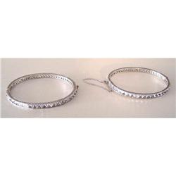 Pair of Antique Matching  Paste  Bracelets #1845970