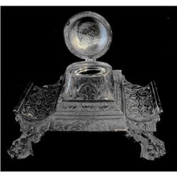 Antique Brass Ink Well #1845991