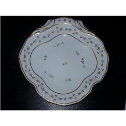  18th century Royal Crown Derby cornflower dish#1846034