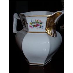 Fine Large 1830's American porcelain pitcher  #1846041
