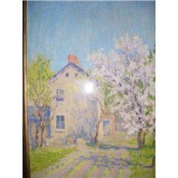 GA-0010 Pastel Painting by George Wesly #1846059