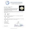 Image 3 : 14KT White Gold 1.24 ctw I-1/Light Yellow GIA Cert Diamond Ring