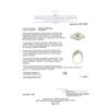 Image 5 : 1.32 ctw Round Brilliant Cut Diamond And Marquise Shaped Cut Diamond Wedding Rin