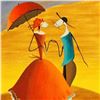 Image 2 : Ester Myatlov, "Serenade" Limited Edition Serigraph, Numbered and Hand Signed wi