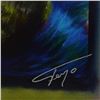 Image 2 : Ferjo, "Cuddle Up with Mom" Limited Edition on Canvas, Numbered and Signed with