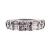 Image 1 : 1.10 ctw Diamond Ring - 18KT White Gold