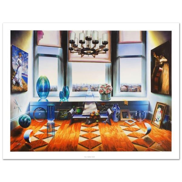 "City View" Limited Edition Giclee on Canvas (40" x 30") by Ferjo, Numbered and