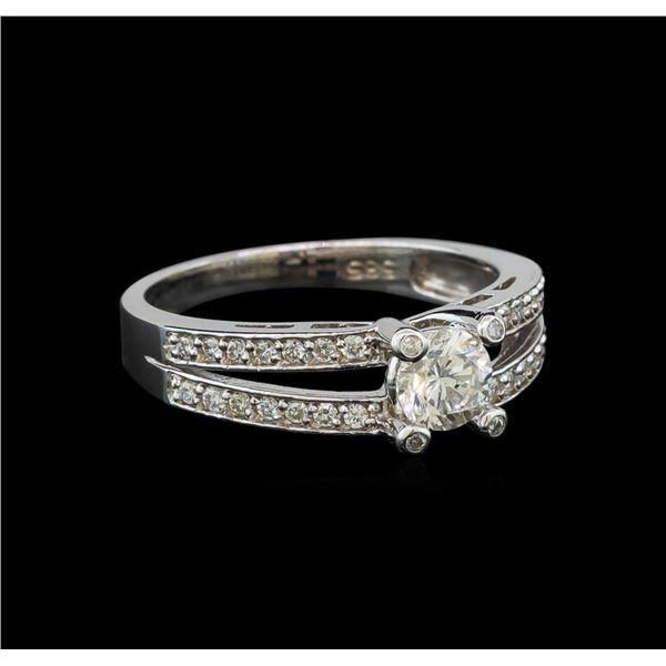 0.77 ctw Diamond Ring - 14KT White Gold