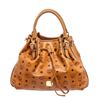Image 1 : MCM Cognac Visetos Canvas Large Shopper Tote Bag