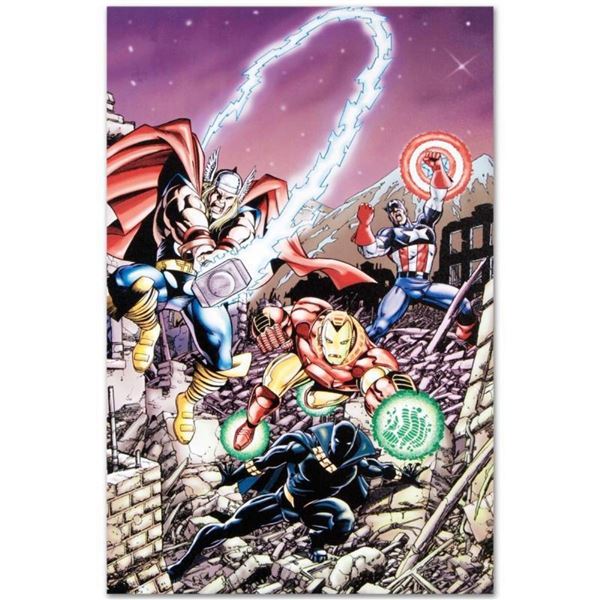 Marvel Comics "Avengers #21" Numbered Limited Edition Giclee on Canvas by George