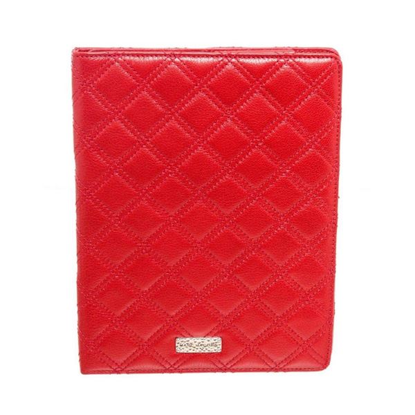 Marc Jacobs Red Tufted Leather Tablet Case