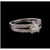 0.74 ctw Diamond Ring - 14KT White Gold