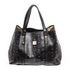 MCM Black Large Shopper Tote Bag