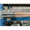 Image 2 : 2 PAIRS OF WOOD / CHROME WALL BAR PULL HANDLES WITH HARDWARE