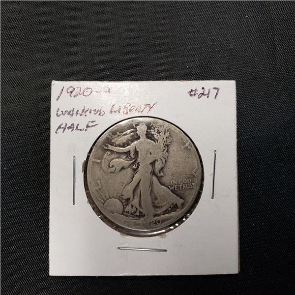 1920 S Walking Liberty Head Half