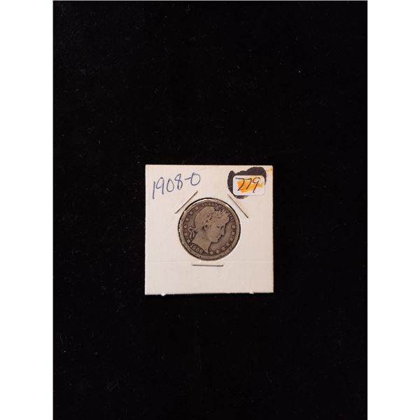 1908-O Barber Quarter G