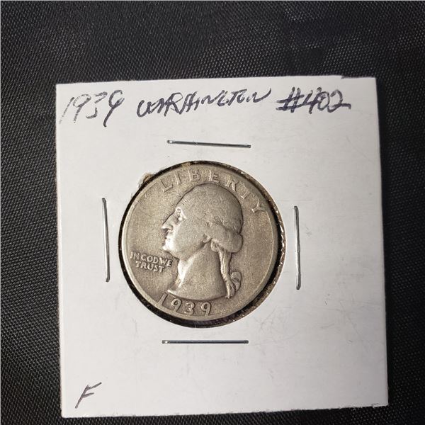 1939 Washington Quarter