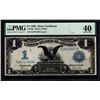 1899 $1 Black Eagle Silver Certificate PMG 40