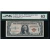 1935A $1 Hawaii Silver Certificate PMG 63EPQ