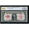 Image 1 : 1923 $1 STAR Legal Tender Note PCGS 63PPQ