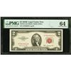 Image 1 : 1953B $2 Legal Tender Note PMG 64