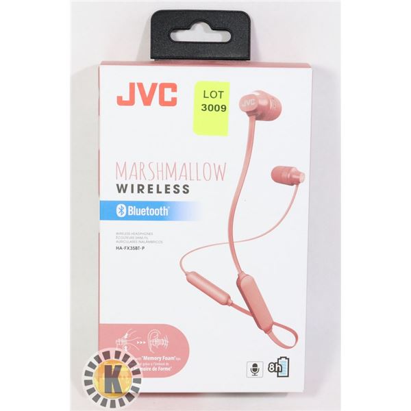 NEW JVC MARSHMALLOW WIRELESS BLUETOOTH