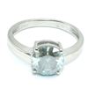 Image 3 : SILVER  MOISSANITE ( ROUND 8.50 MM)(2.4CT) RHODIUM
