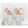 Image 1 : SET OF 5 BIG ROCK PINT GLASSES