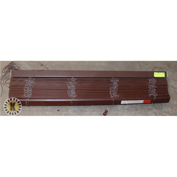 VENETIAN BLIND 34"X60.3/4" DARK BROWN