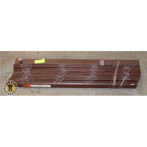 VENETIAN BLIND 34"X60.3/4" DARK BROWN