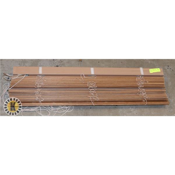 VENETIAN BLIND 34"X60.3/4" LIGHT BROWN