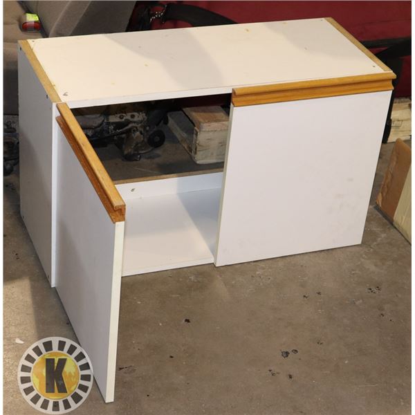 WHITE CABINET LXWXH 30"X18"X12" INCHES