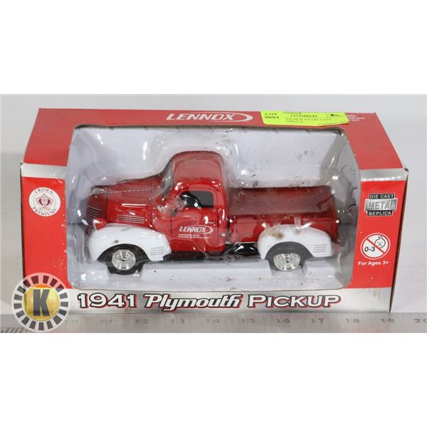 PLYMOUTH PICK UP DIE CAST METAL REPLICA
