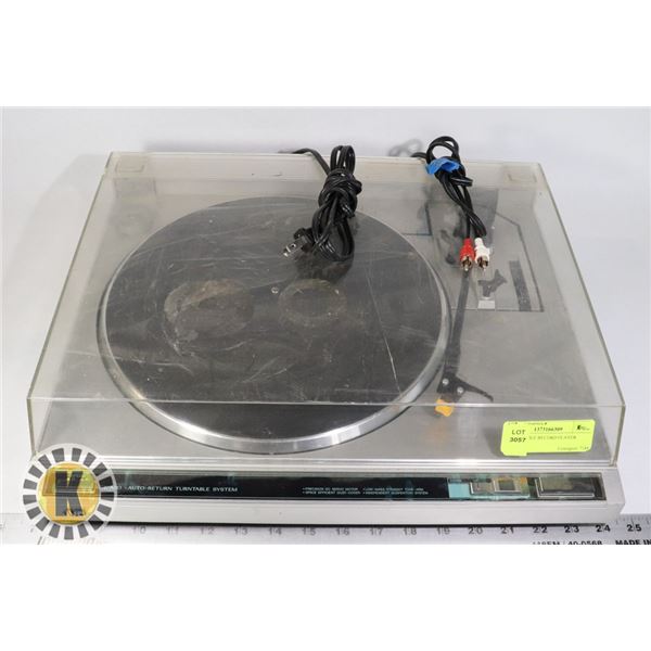 TURN TABLE RECORD PLAYER