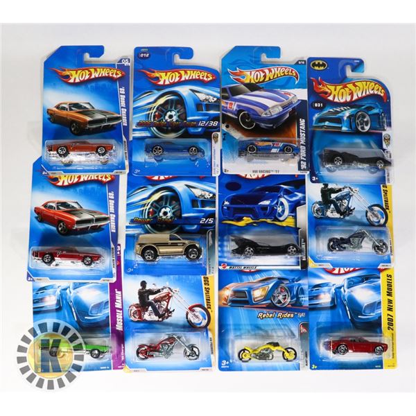 HOTWHEELS ASSORTED BAG OF 12