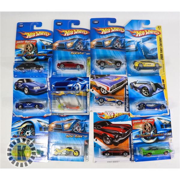 HOTWHEELS ASSORTED BAG OF 12