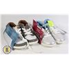 Image 1 : SHOES KIDS US SIZE 33 PAIR OF 2 ASSORTED COLORS