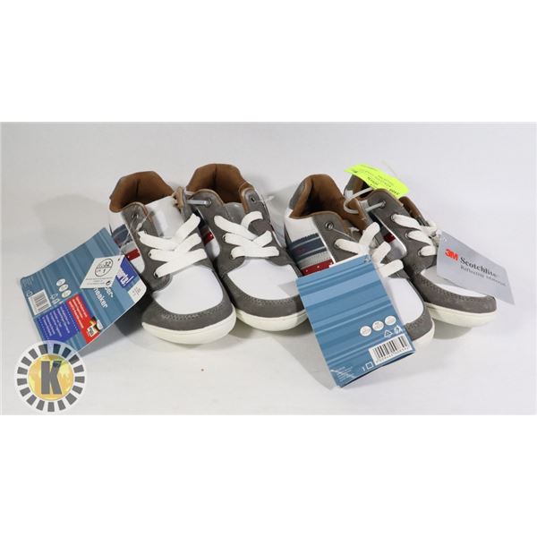 SHOES KIDS US SIZE 32 PAIR OF 2 ASSORTED COLORS