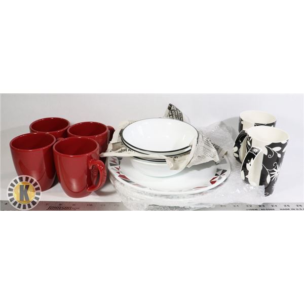 CORELLE DISH SET