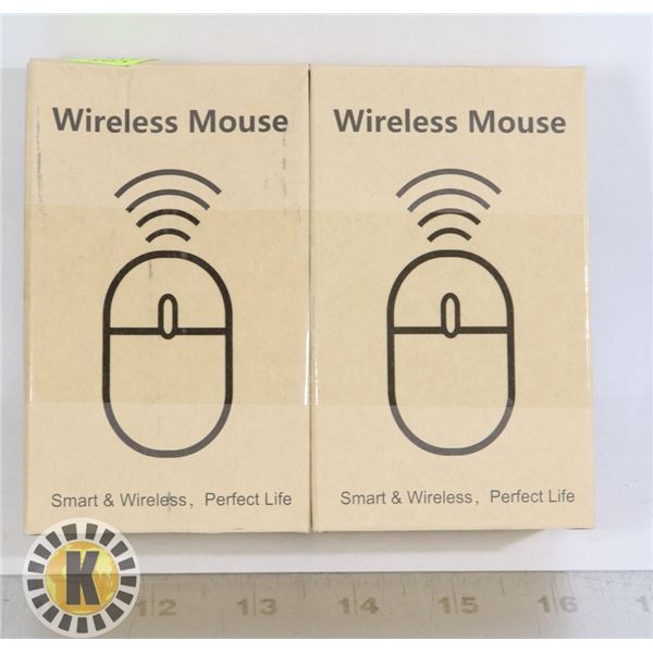 TWO WIRELESS MICE