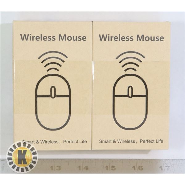 TWO WIRELESS MICE