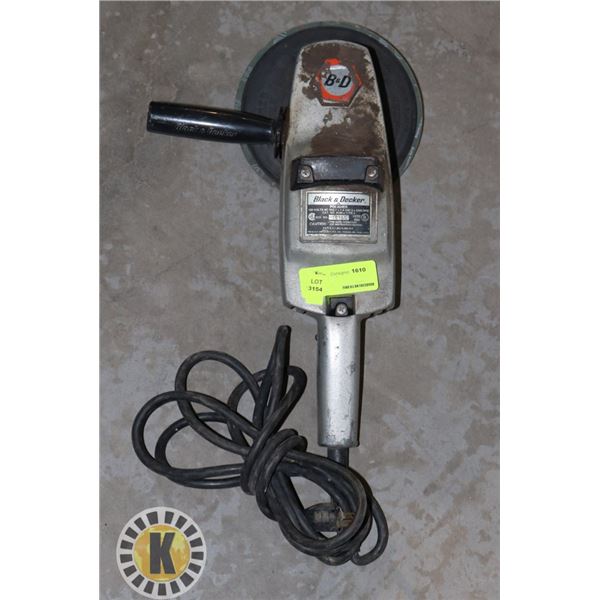 BLACK AND DECKER POLISHER
